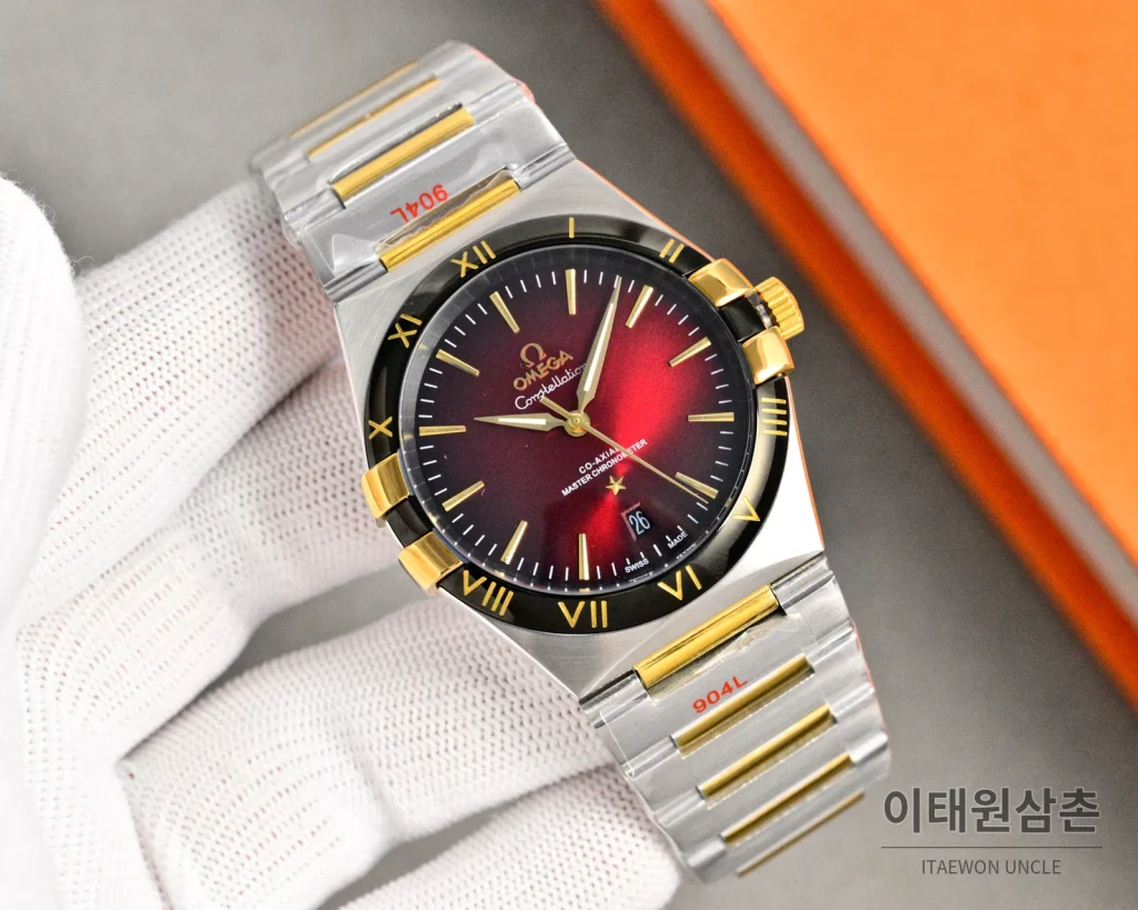 오메가 콘스텔레이션 오토매틱 41mm (2)