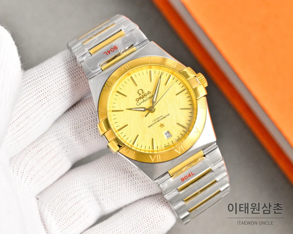 오메가 콘스텔레이션 오토매틱 41mm (2)