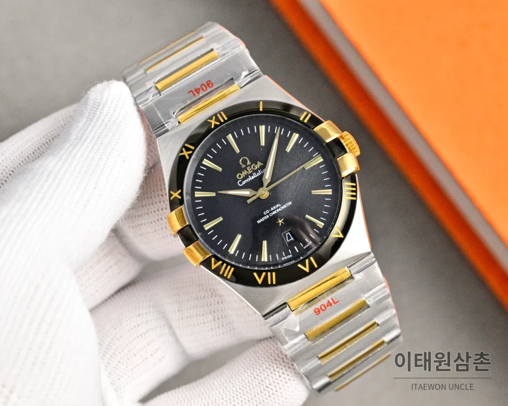 오메가 콘스텔레이션 오토매틱 41mm (2)