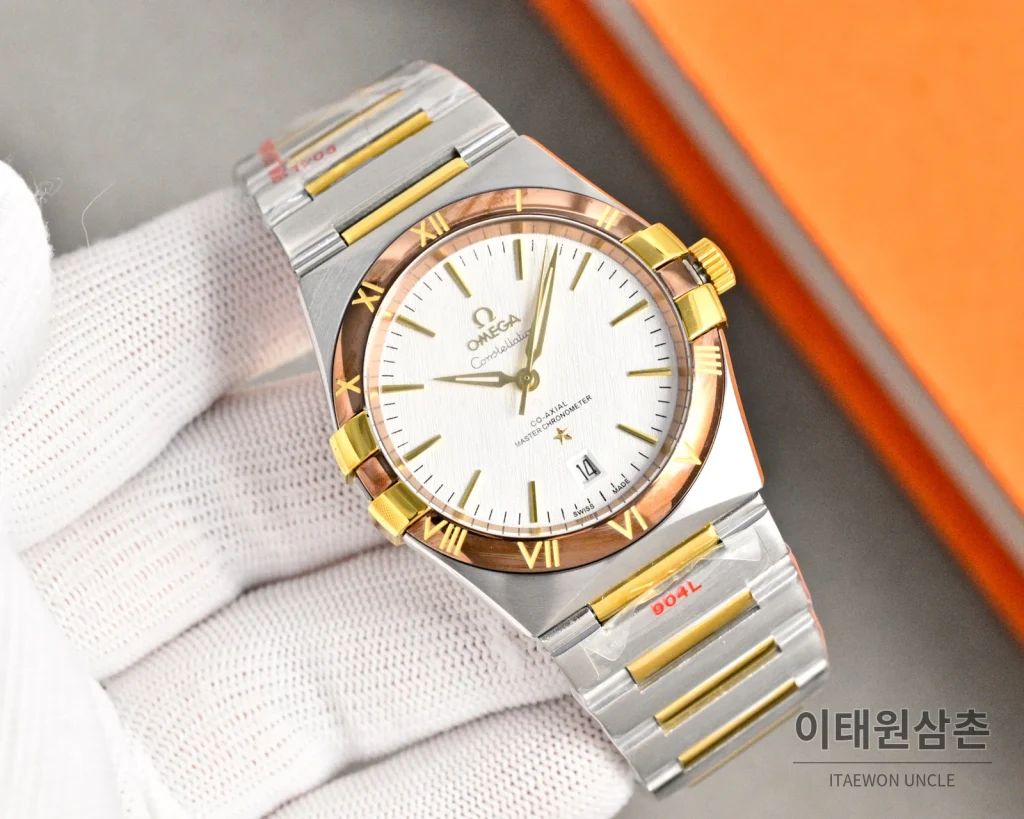 오메가 콘스텔레이션 오토매틱 41mm (2)