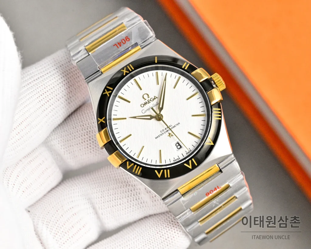 오메가 콘스텔레이션 오토매틱 41mm (2)
