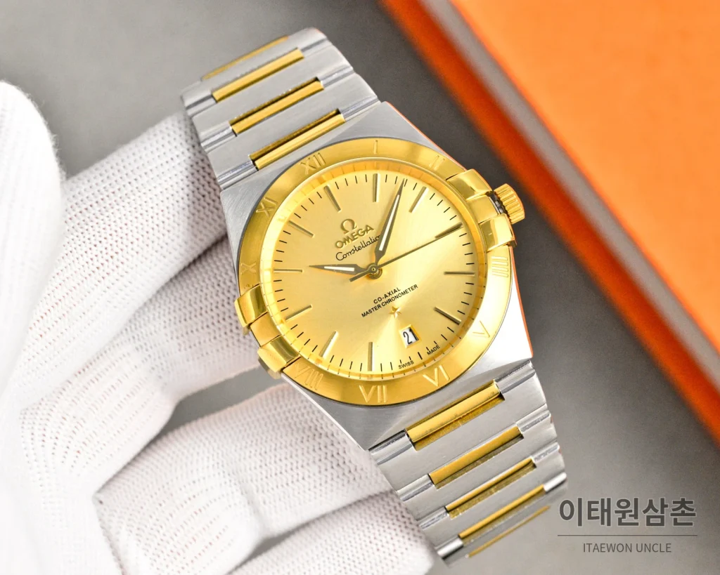 오메가 콘스텔레이션 오토매틱 41mm (2)