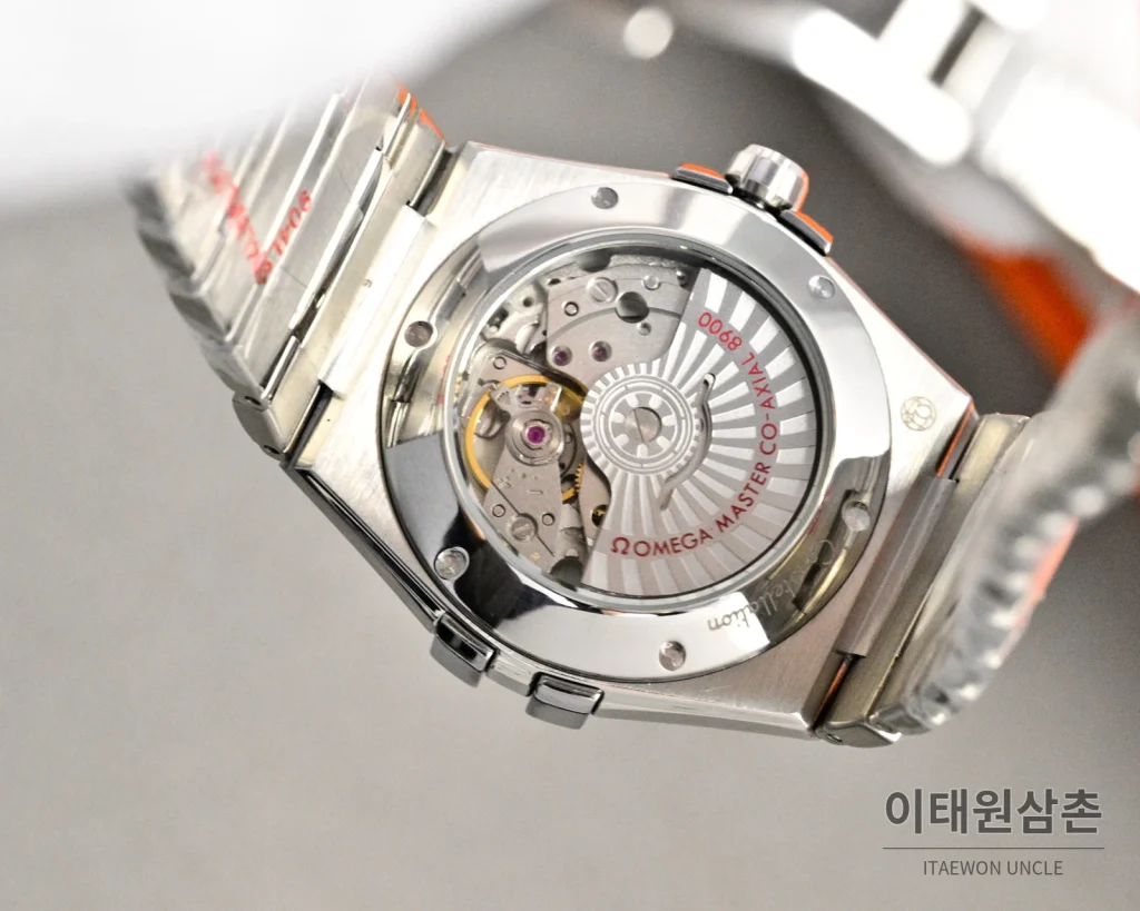 오메가 콘스텔레이션 오토매틱 41mm 그린 다이얼