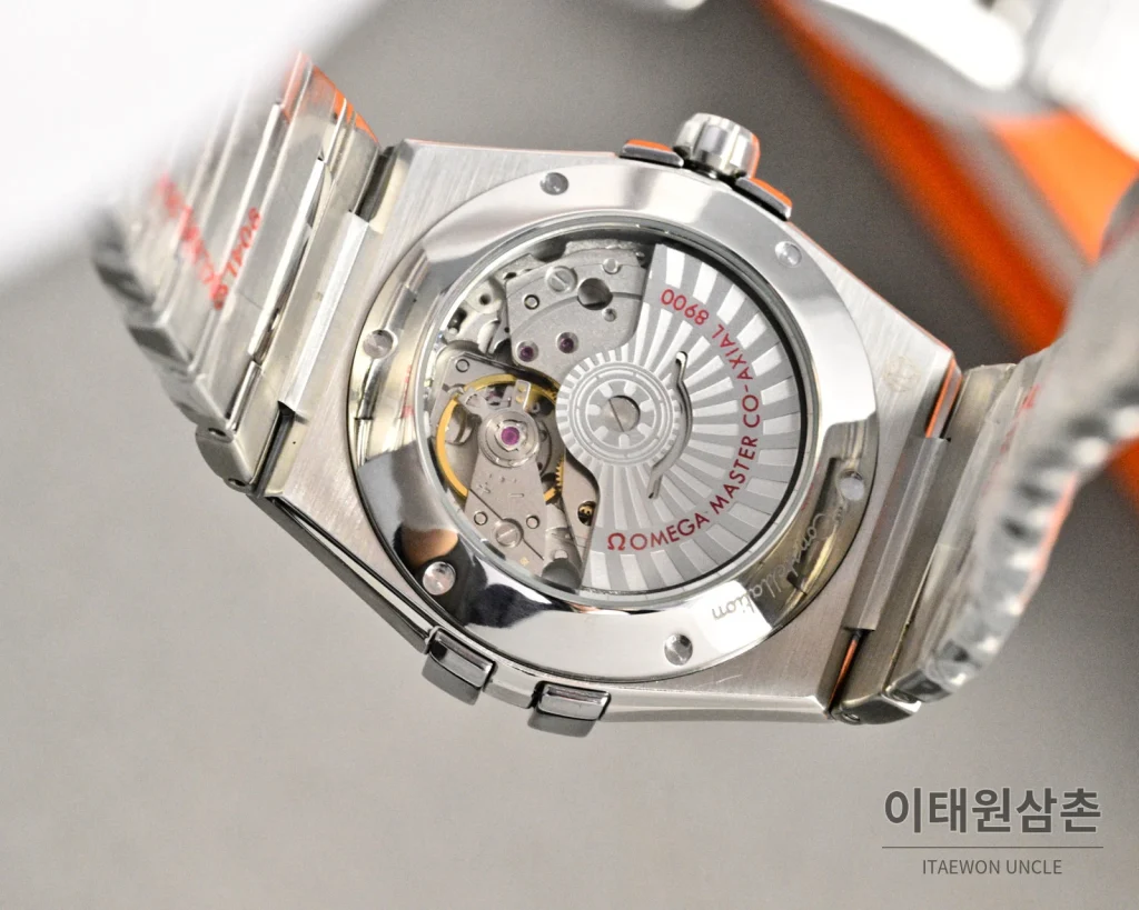 오메가 콘스텔레이션 오토매틱 41mm 화이트 다이얼
