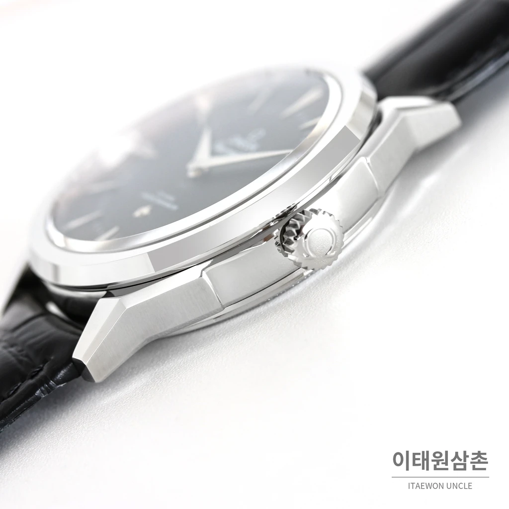오메가 컨스텔레이션 실버다이얼 로즈골드 인덱스 오토매틱 39.4mm