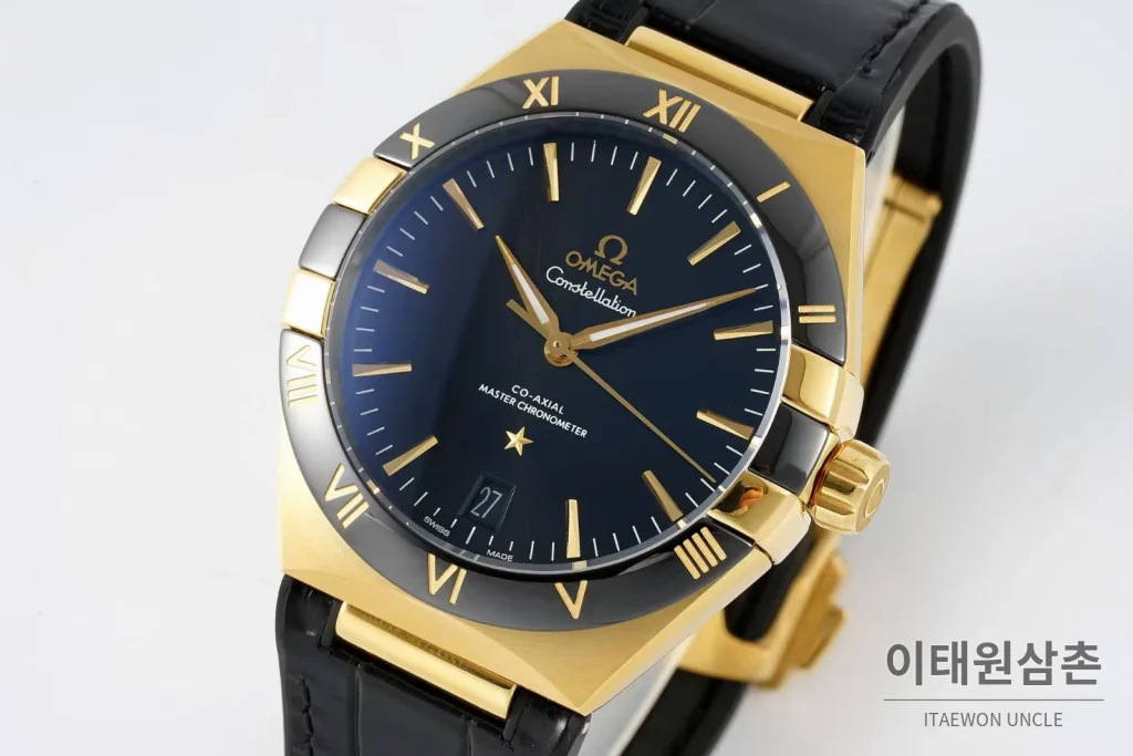 오메가 컨스텔레이션 스틸 블루다이얼 오토매틱 41mm