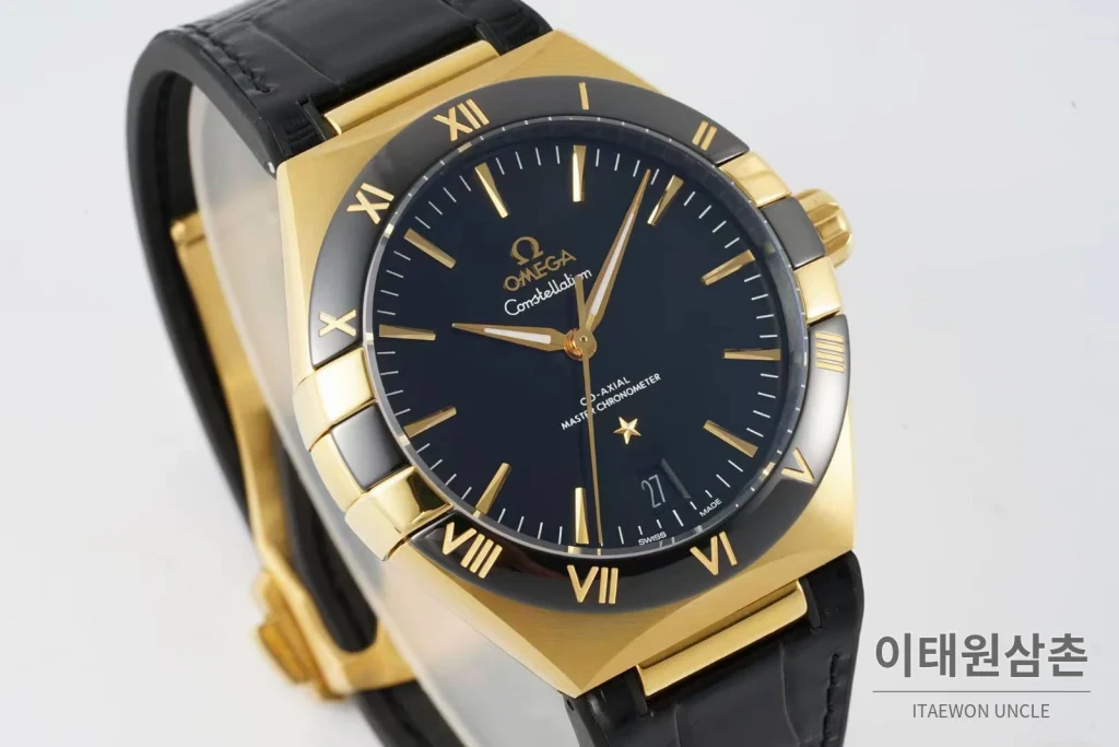 오메가 컨스텔레이션 스틸 블루다이얼 오토매틱 41mm