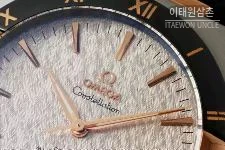 오메가 컨스텔레이션 스틸 블루다이얼 오토매틱 41mm (3)