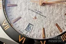 오메가 컨스텔레이션 스틸 블루다이얼 오토매틱 41mm (3)