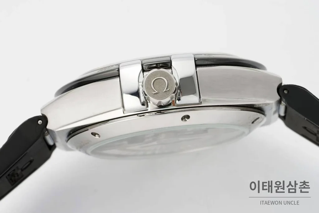 오메가 컨스텔레이션 스틸 블루다이얼 오토매틱 41mm (4)