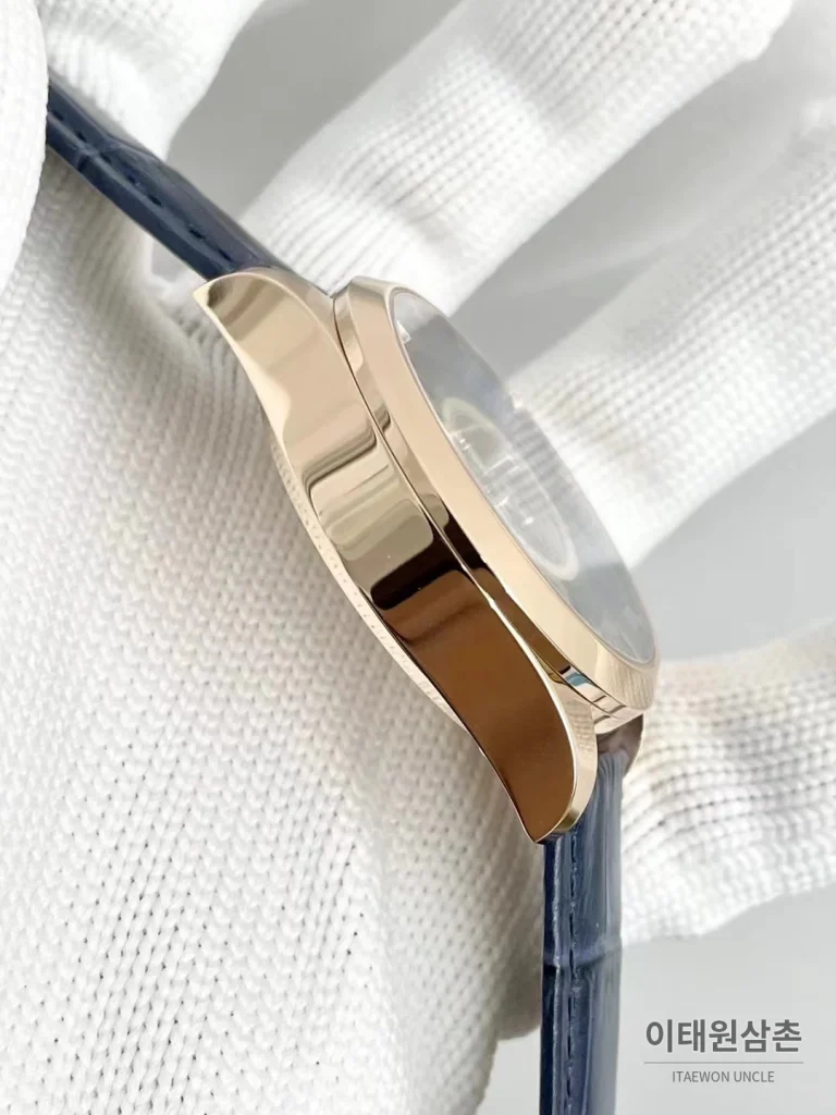 오메가 드빌 센트럴 투르비용 블루다이얼 오토매틱 44mm