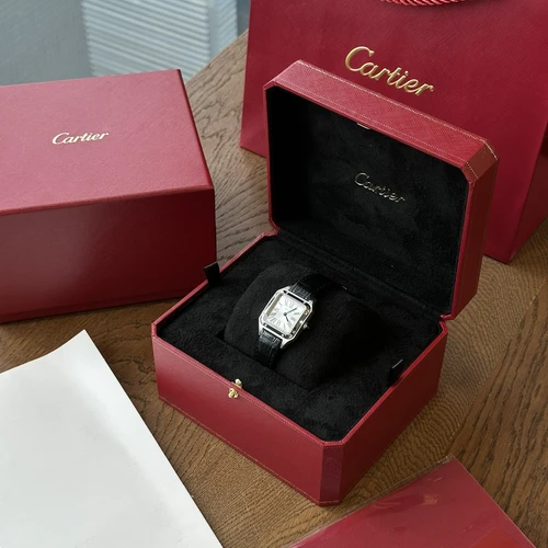 오메가 드빌 칼레이도스코프 실버톤베젤 미니 여성시계 18.5mm