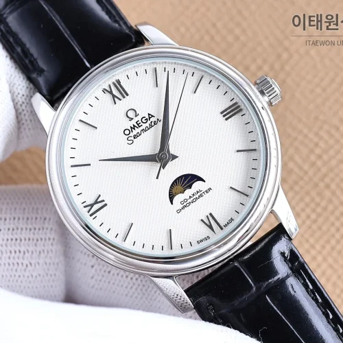 오메가 명디안 월페이즈 오토매틱 40mm