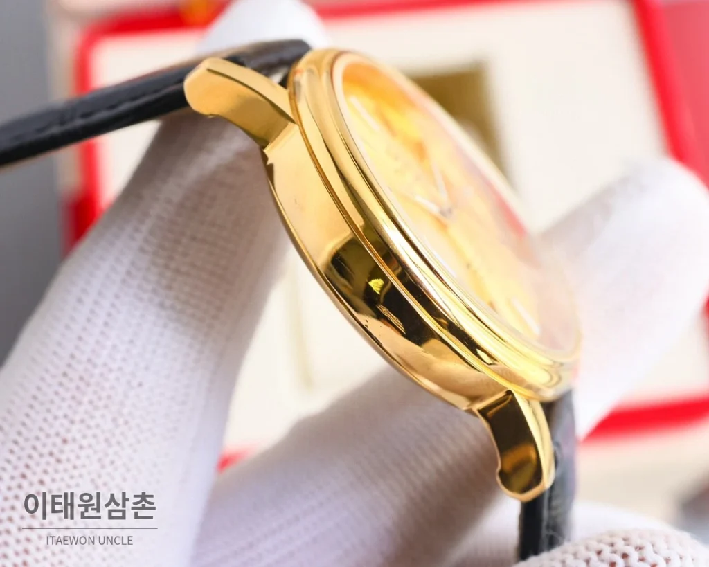오메가 드빌 오토매틱 40mm 화이트 다이얼