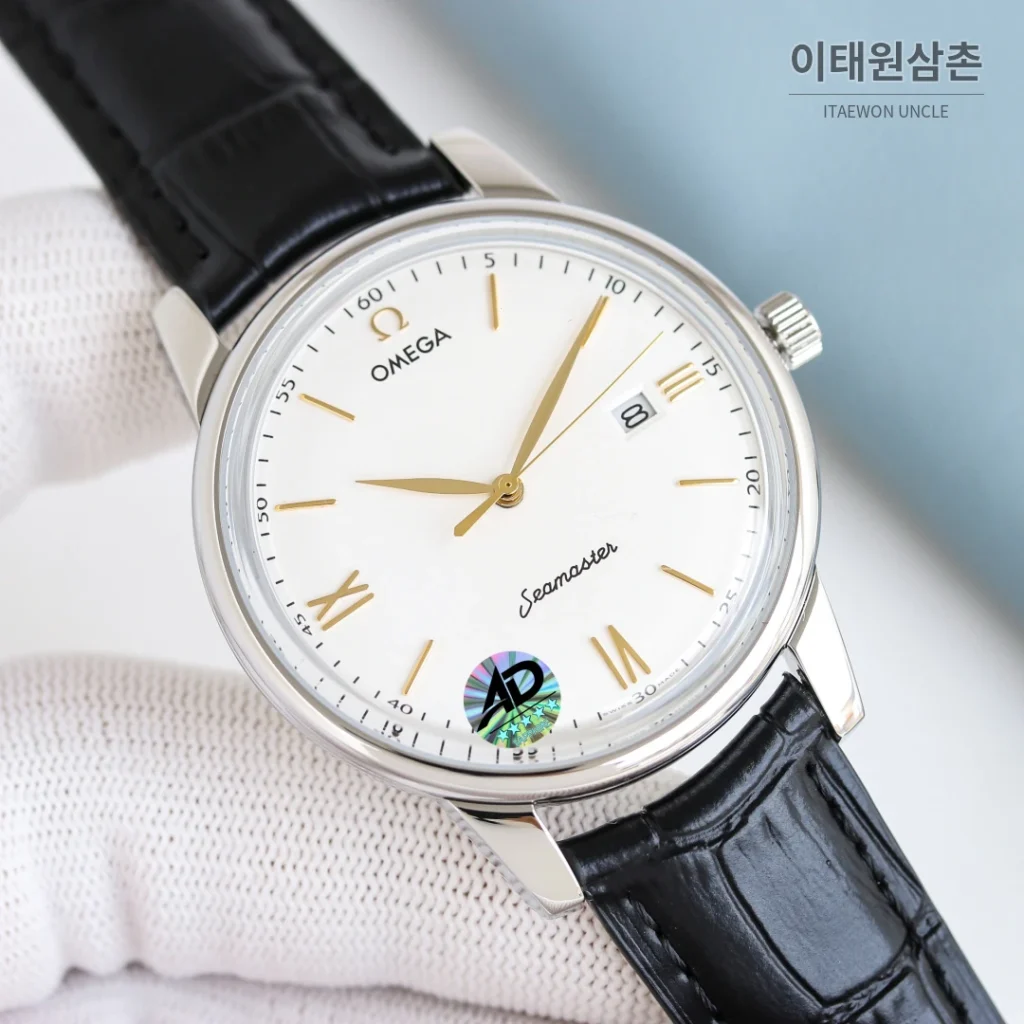 오메가 드빌 오토매틱 42mm (2)