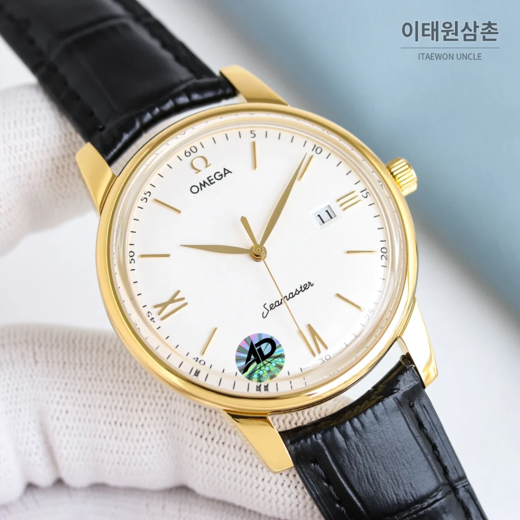 오메가 드빌 오토매틱 42mm (2)