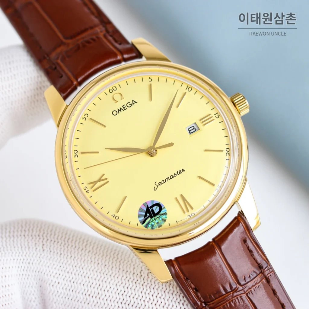 오메가 드빌 오토매틱 42mm (2)