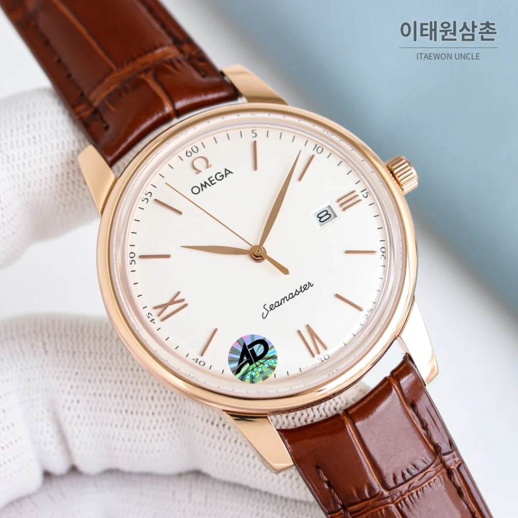 오메가 드빌 오토매틱 42mm (2)