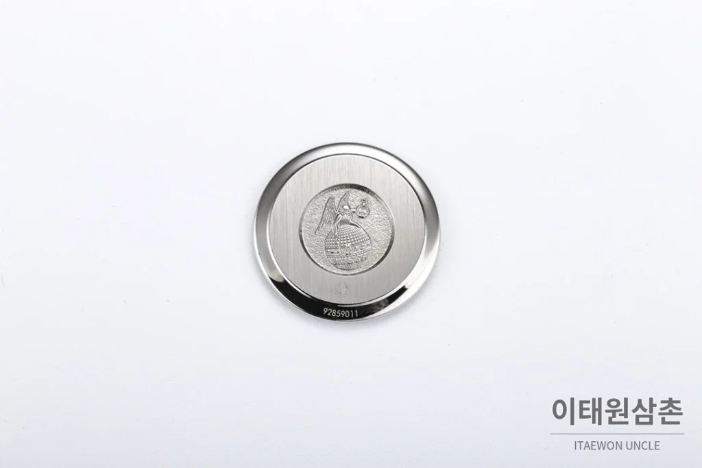 오메가 드빌 쿼츠 27.4mm 자개 다이얼 스틸 브레이슬릿