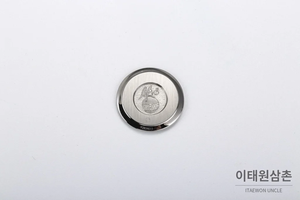 오메가 드빌 쿼츠 27.4mm 자개 다이얼 투톤 브레이슬릿