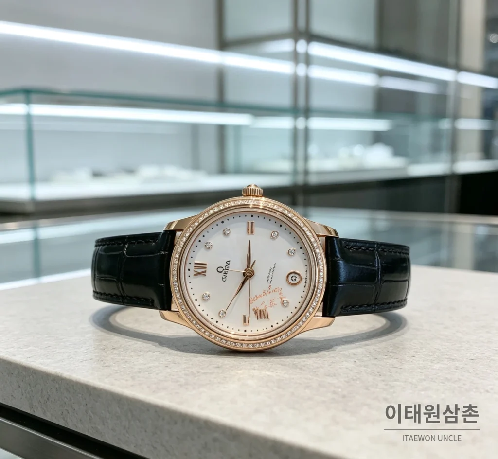 오메가 드빌 쿼츠 32mm