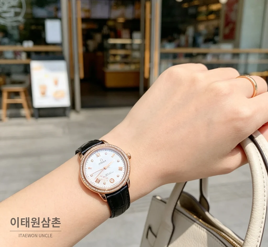 오메가 드빌 쿼츠 32mm