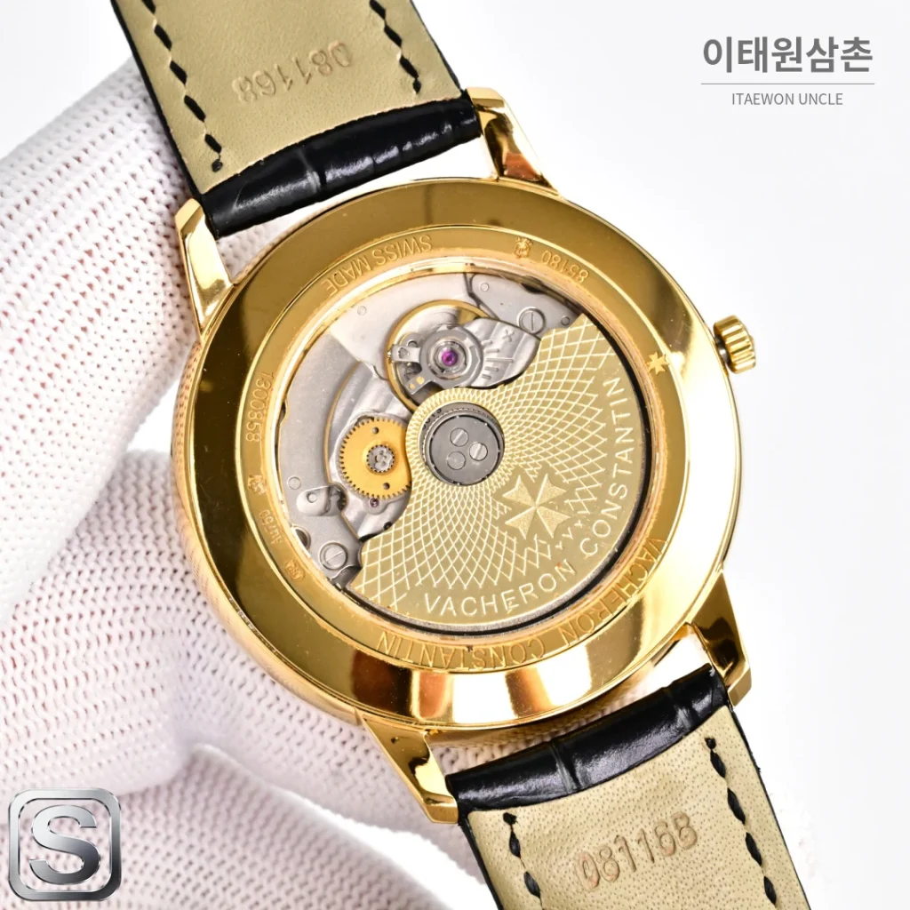 오메가 문페이즈 문앤스타 캘린더 가죽밴드 오토매틱 40mm R43