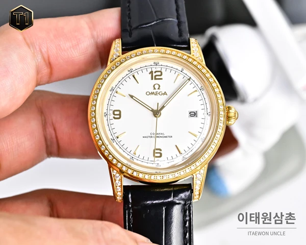 오메가 신형 3D 블루 라이트 글래스 오토매틱 화이트 워치 40mm 오메가 신형 3D 블루 라이트 글래스 오토매틱 화이트 워치 40mm