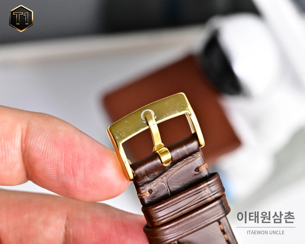 오메가 신형 3D 블루 라이트 글래스 오토매틱 화이트 워치 40mm