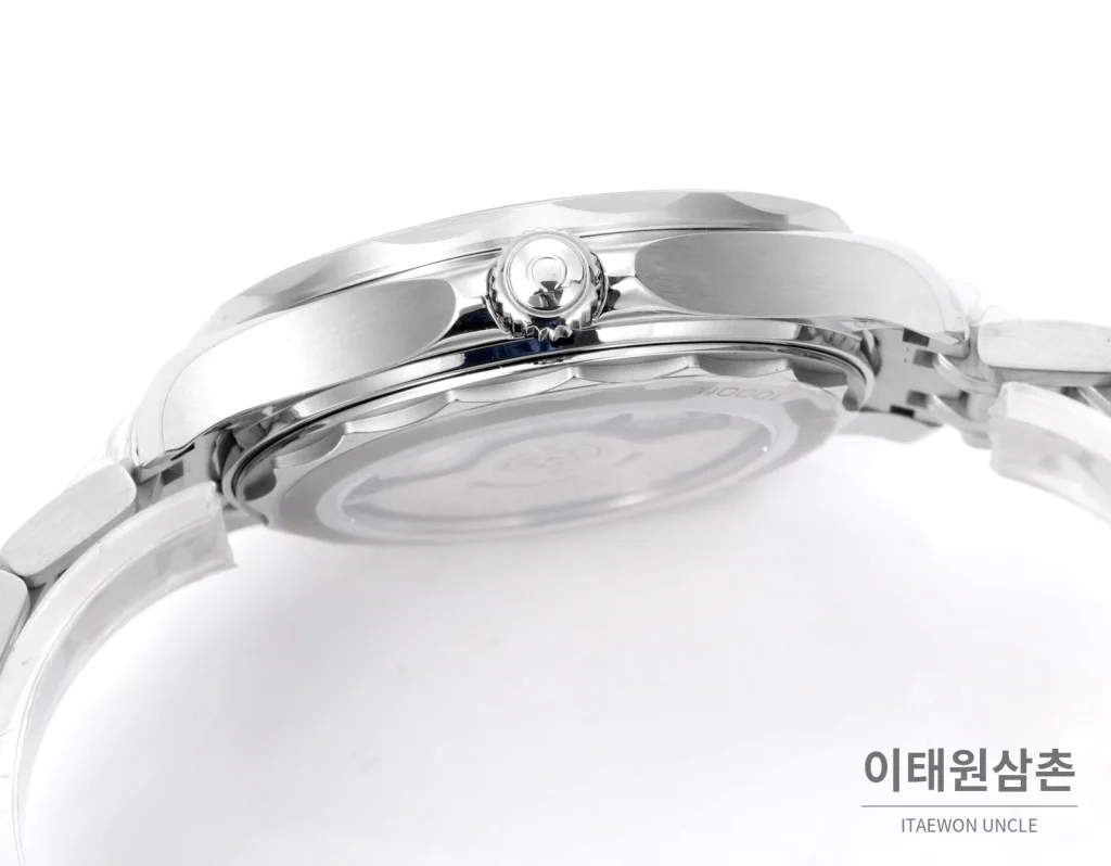 오메가 씨마스터300 세라믹 웨이브다이얼 오토매틱 42mm 스틸 브레이슬릿 블랙 베젤