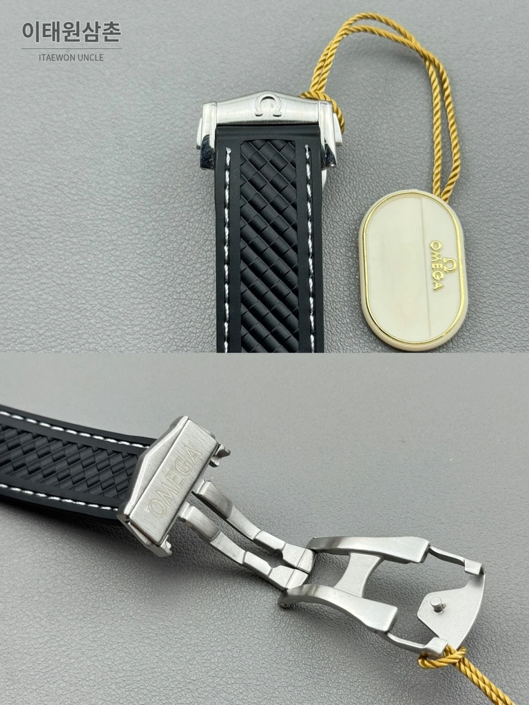 오메가 씨마스터 아쿠아테라 150M 스몰세컨즈 블랙 다이얼 블랙 러버 스트랩 오토매틱 41mm