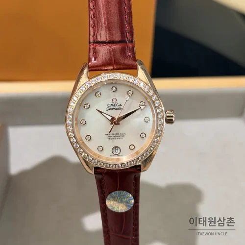 오메가 씨마스터 아쿠아 테라 오토매틱 34mm 자개 다이얼 오메가 씨마스터 아쿠아 테라 오토매틱 34mm 자개 다이얼