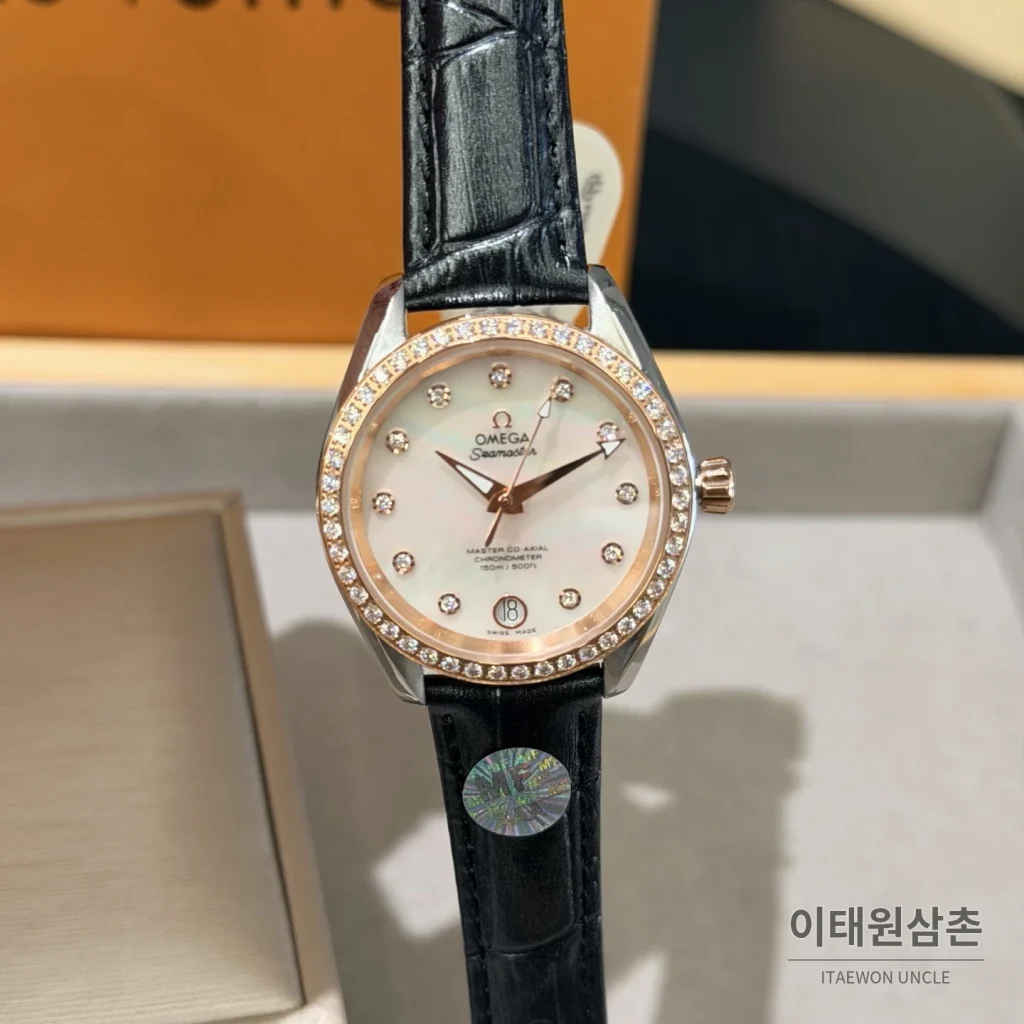오메가 씨마스터 아쿠아 테라 오토매틱 34mm 미정