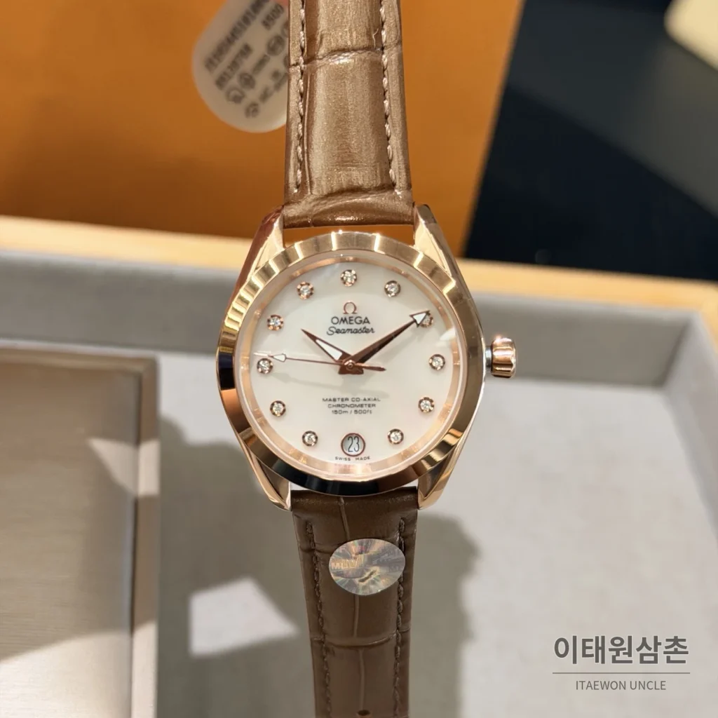 오메가 씨마스터 아쿠아 테라 오토매틱 34mm