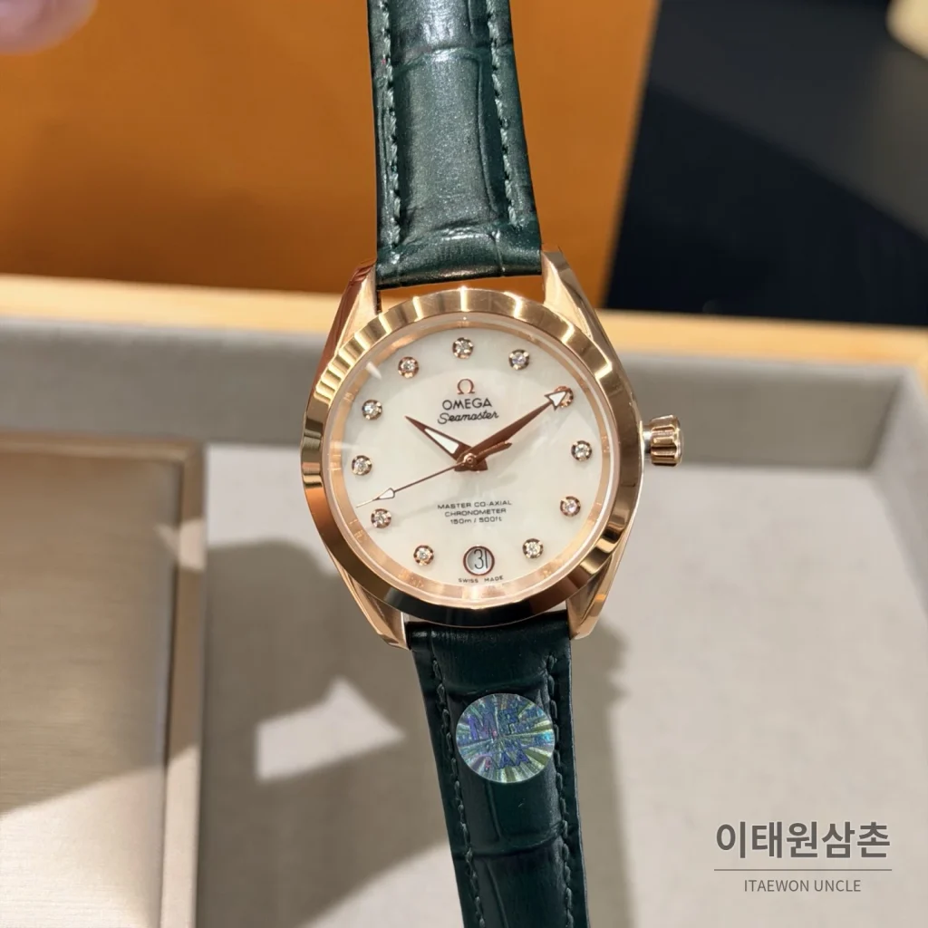 오메가 씨마스터 아쿠아 테라 오토매틱 34mm