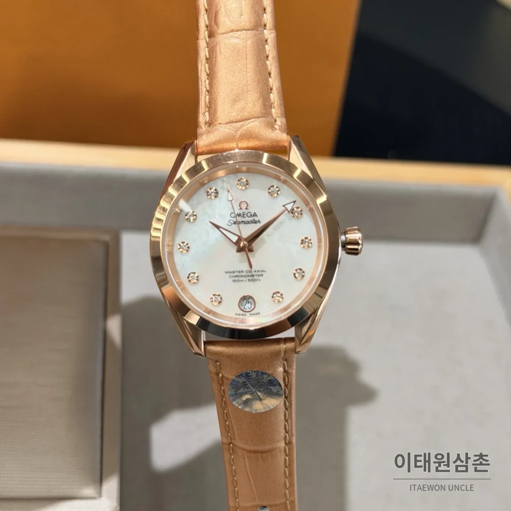 오메가 씨마스터 아쿠아 테라 오토매틱 34mm