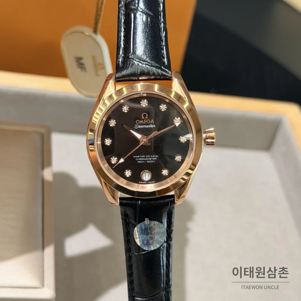 오메가 씨마스터 아쿠아 테라 오토매틱 34mm