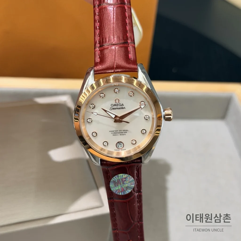오메가 씨마스터 아쿠아 테라 오토매틱 34mm