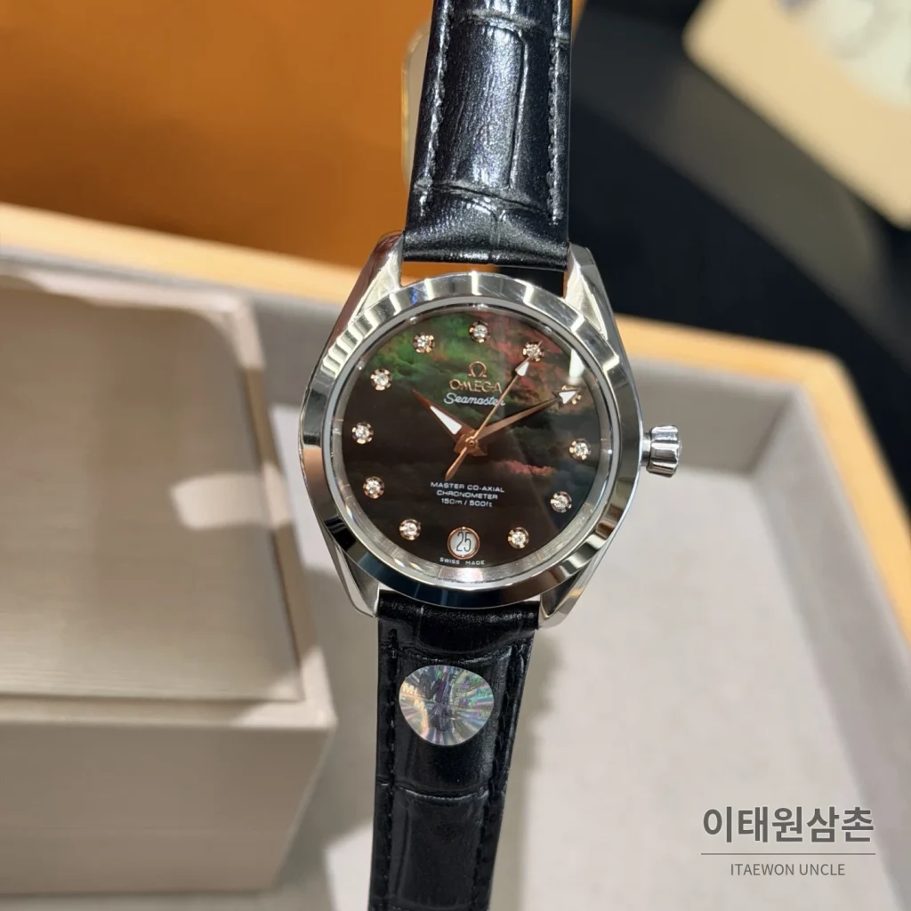 오메가 씨마스터 아쿠아 테라 오토매틱 34mm