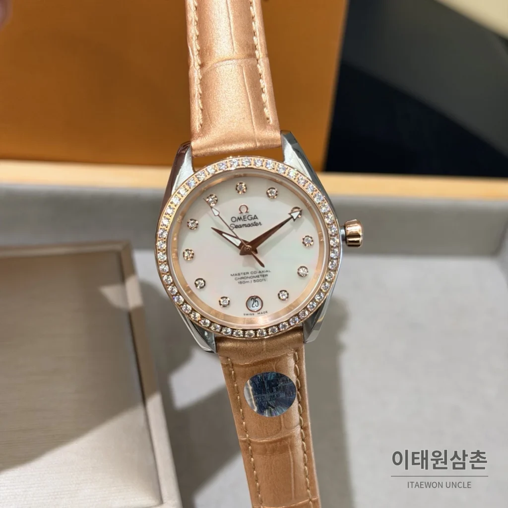 오메가 씨마스터 아쿠아 테라 오토매틱 34mm 미정