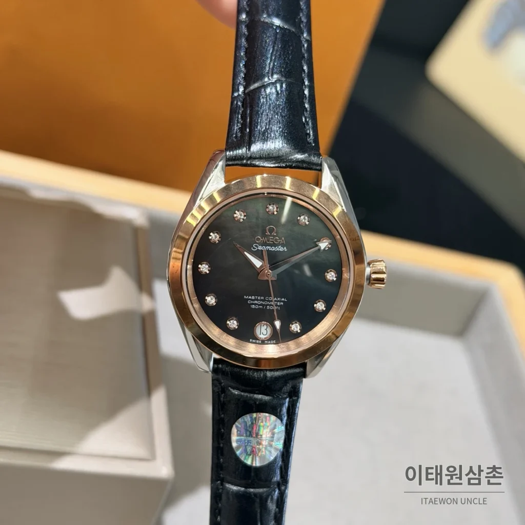오메가 씨마스터 아쿠아 테라 오토매틱 34mm