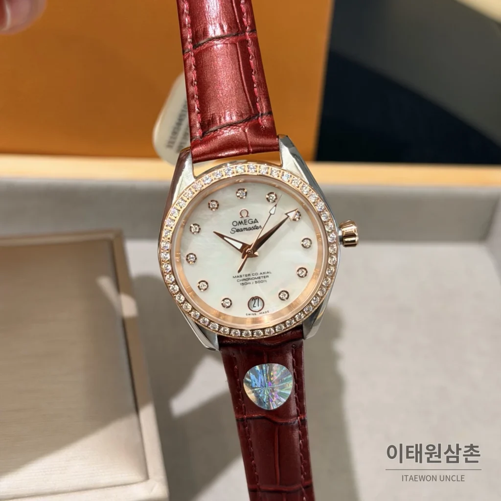 오메가 씨마스터 아쿠아 테라 오토매틱 34mm 미정