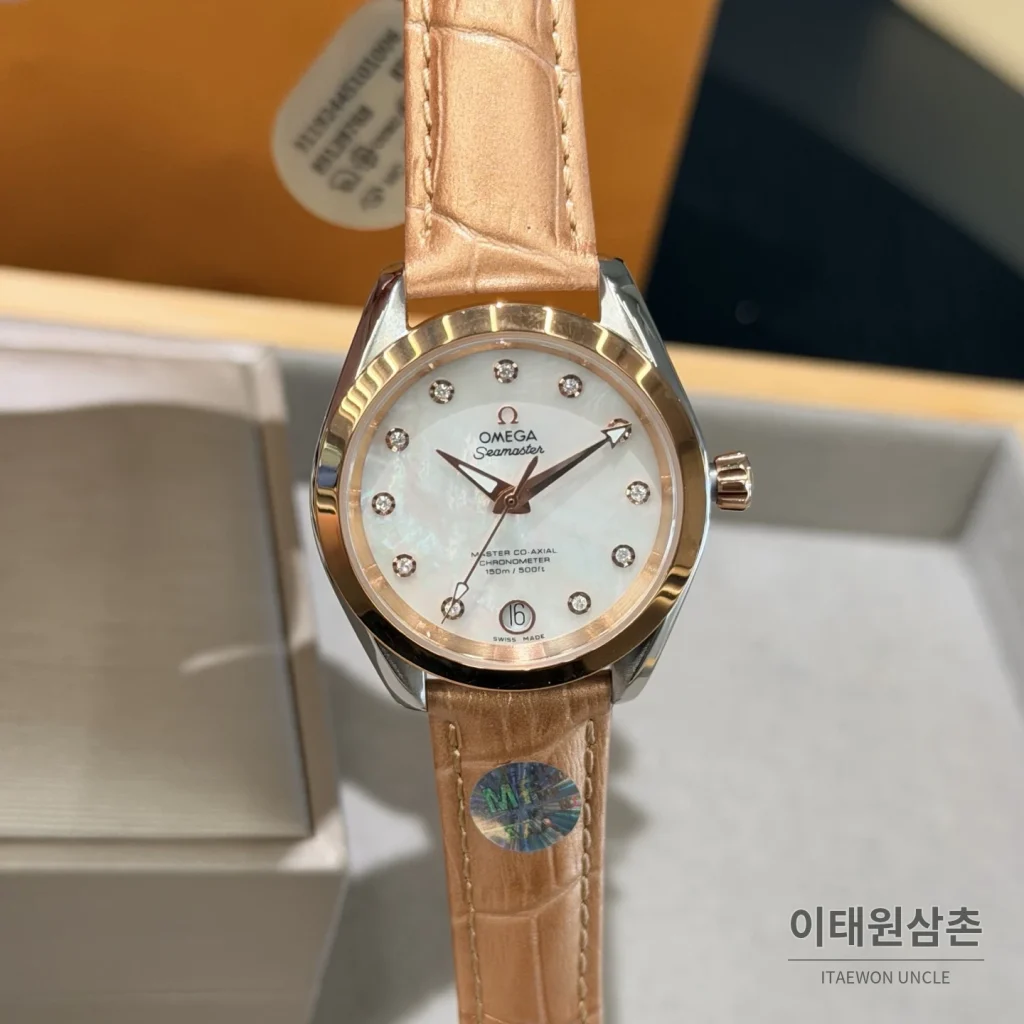오메가 씨마스터 아쿠아 테라 오토매틱 34mm