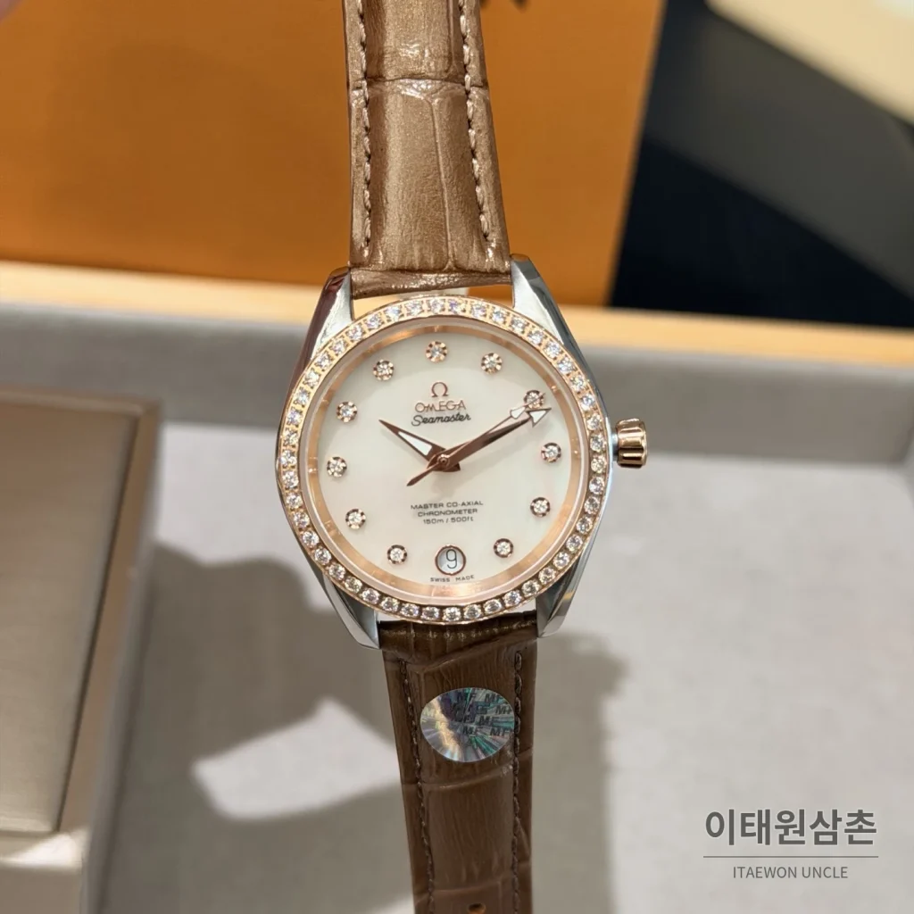 오메가 씨마스터 아쿠아 테라 오토매틱 34mm 미정