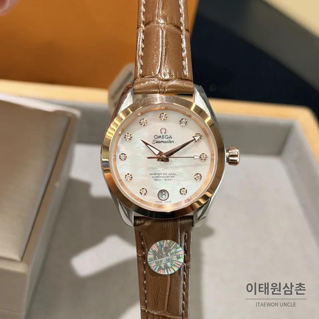 오메가 씨마스터 아쿠아 테라 오토매틱 34mm
