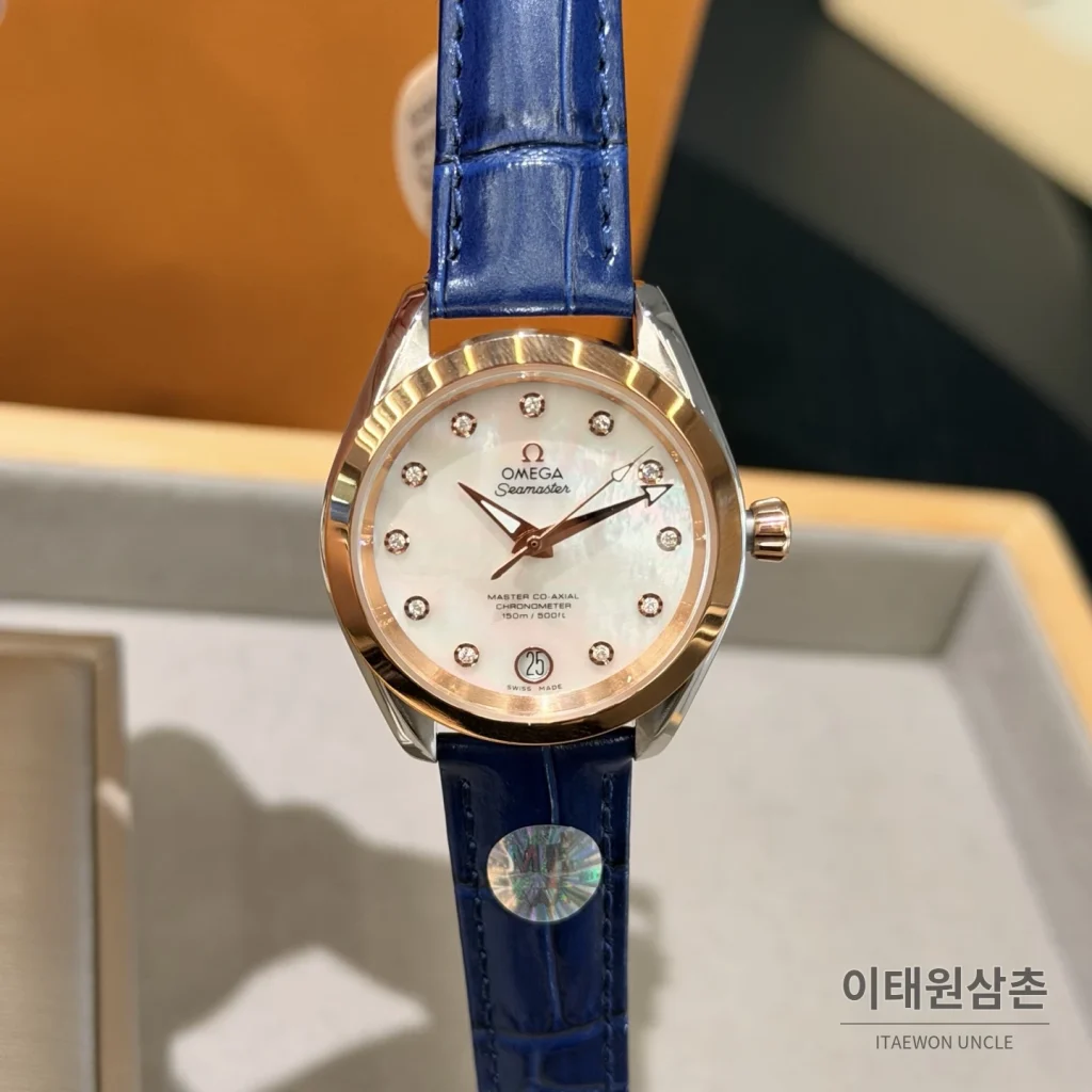 오메가 씨마스터 아쿠아 테라 오토매틱 34mm