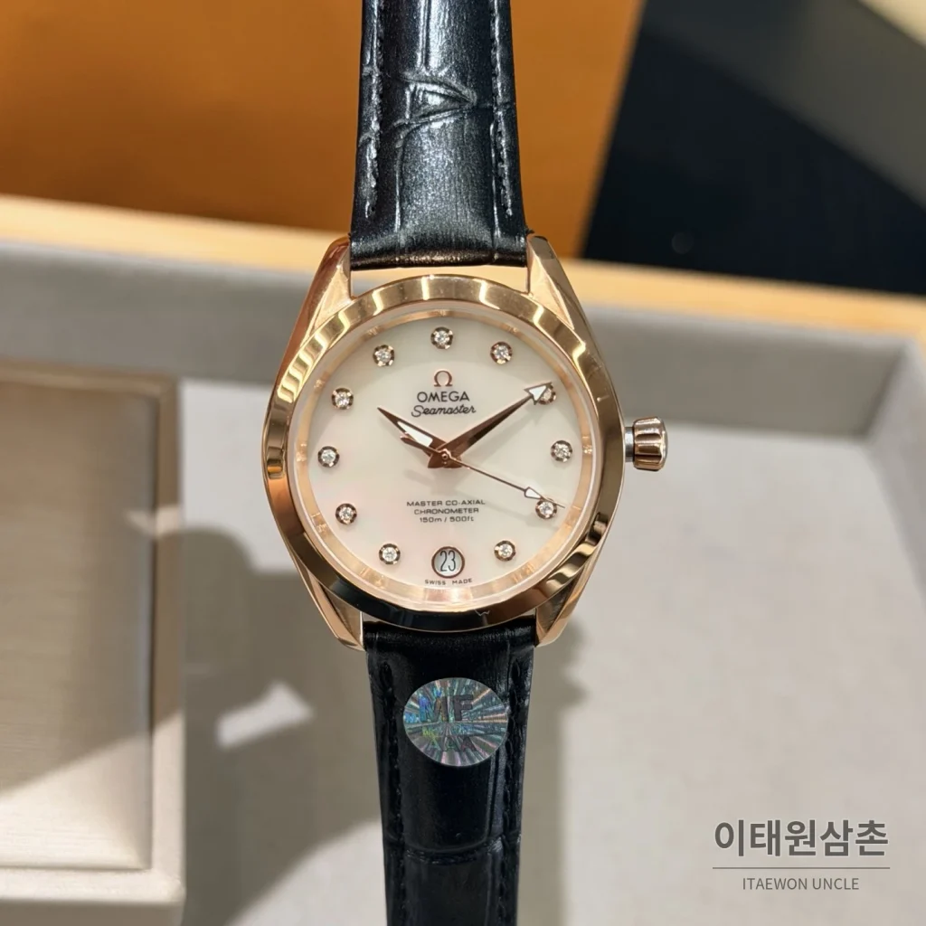 오메가 씨마스터 아쿠아 테라 오토매틱 34mm