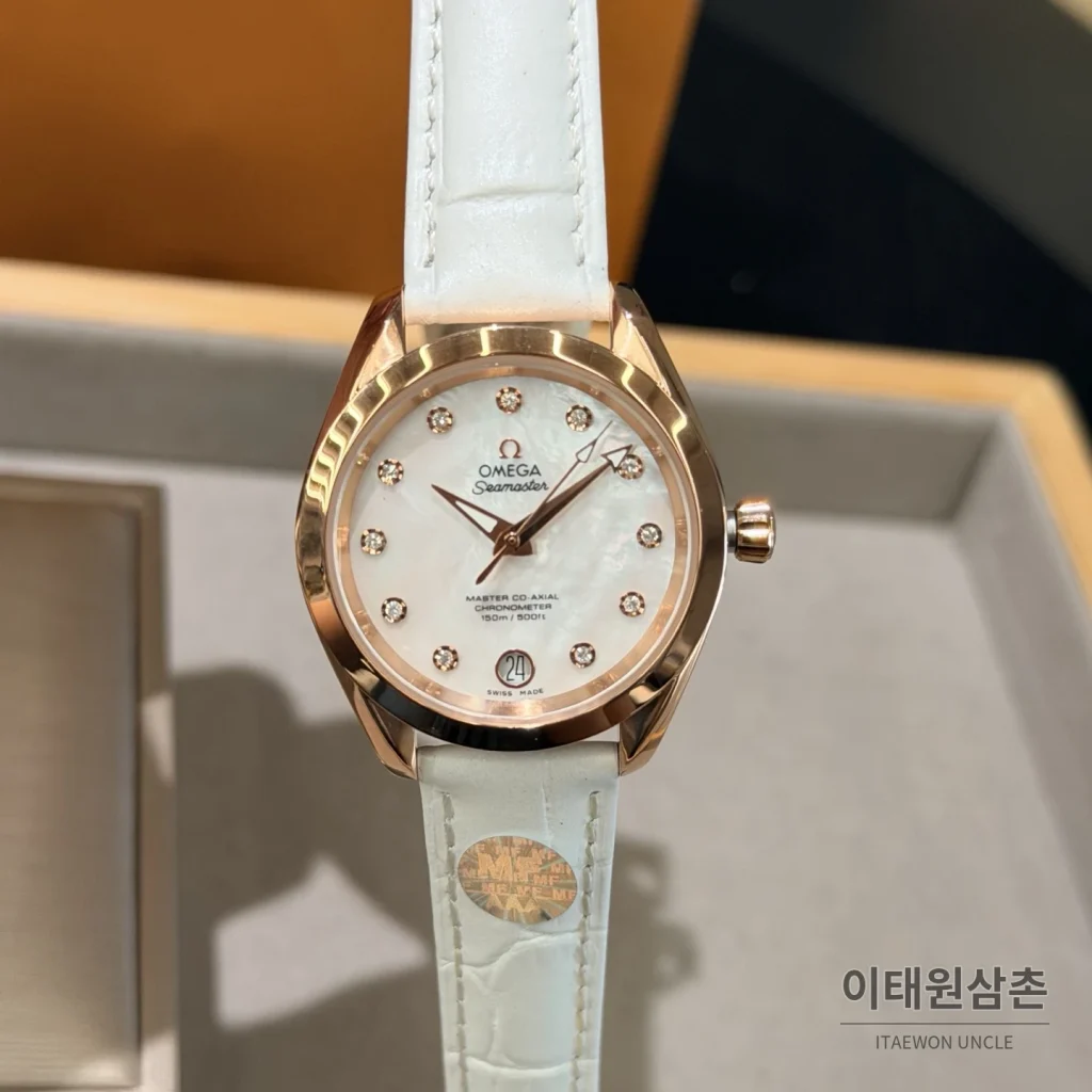 오메가 씨마스터 아쿠아 테라 오토매틱 34mm