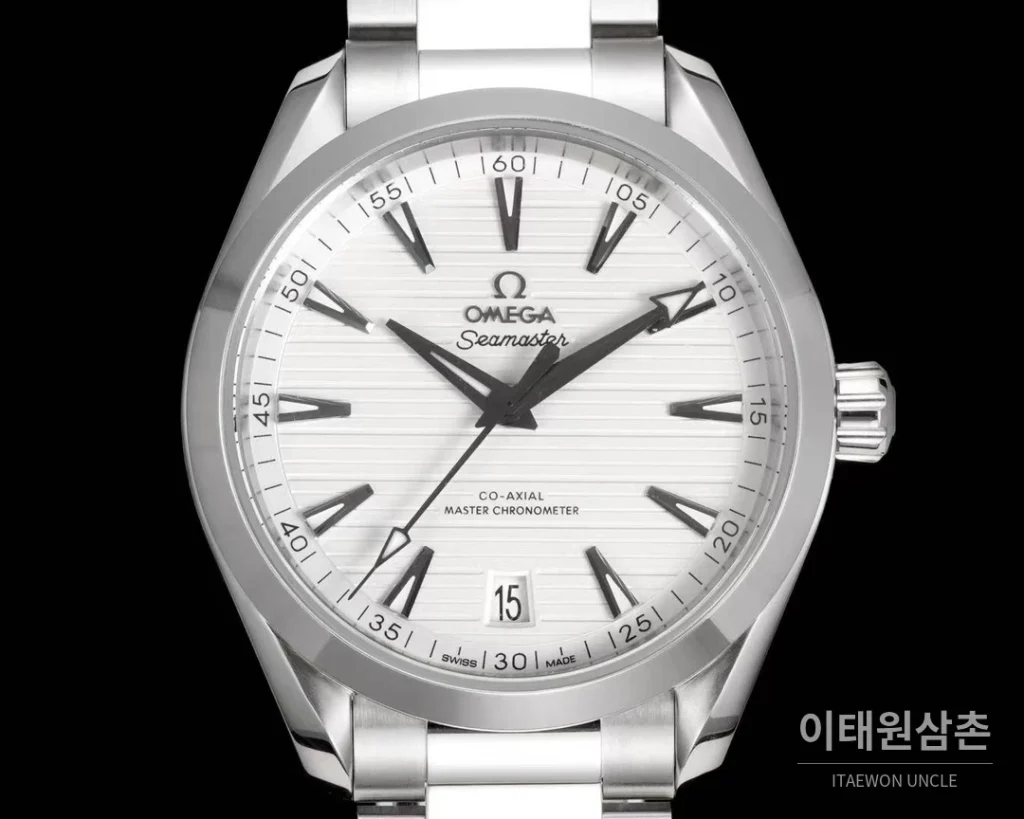 오메가 씨마스터 아쿠아테라 컬러다이얼 데이트 오토매틱 41mm 멀티 컬러 (4)