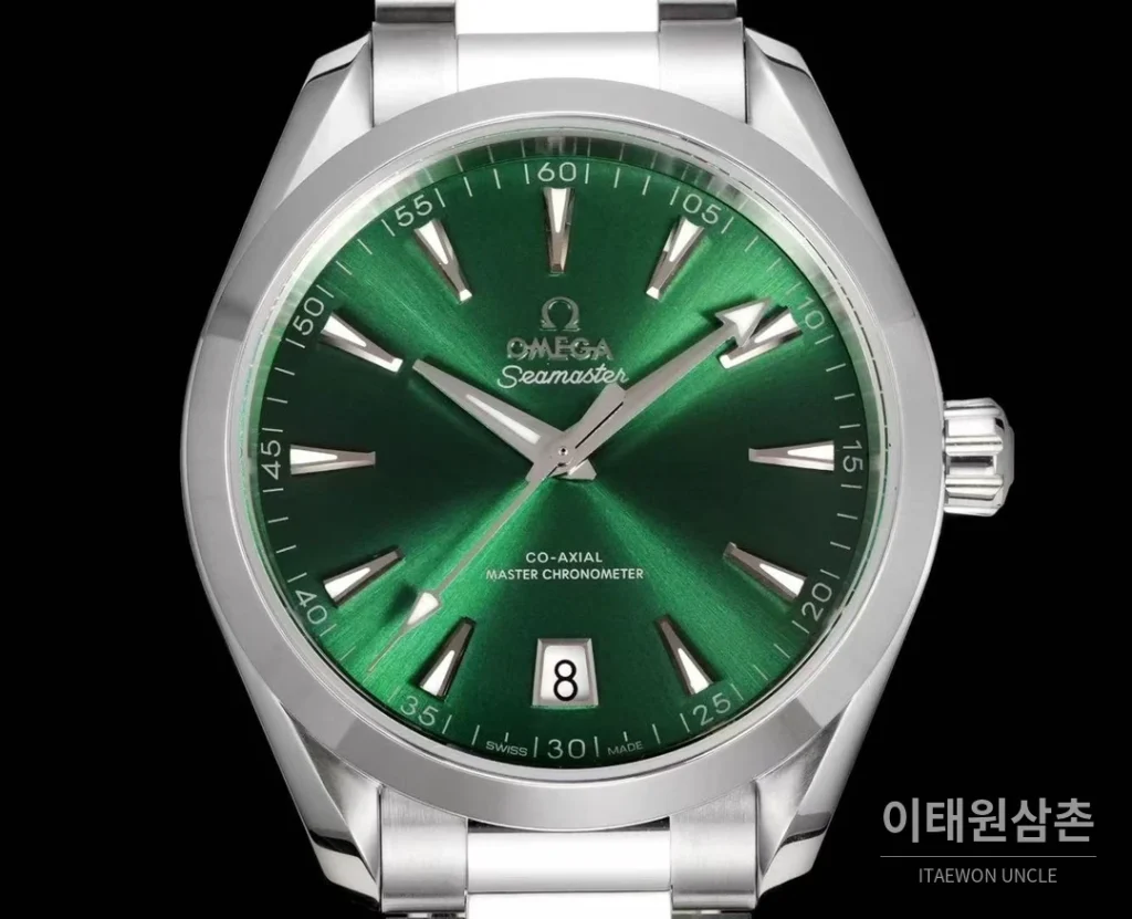 오메가 씨마스터 아쿠아테라 컬러다이얼 데이트 오토매틱 41mm 멀티 컬러 (3)
